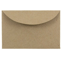 JAM Paper 3drug Mini Small Envelopes, 2 5/16 x 3.63, Brown Kraft Paper Bag Recycled, 100 Pack (5207691A)-Brown Kraft