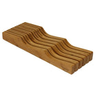 Oceanstar KB1354 In-Drawer Bamboo Knife Organizer-Easy to remove and store knives