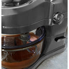 Kenmore Elite Ovation Stand Mixer with Pour-In Top - 5 qt - Grey-Attractive contemporary metallic gray colour