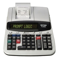 Victor PL8000 Heavy-Duty Commercial Thermal Printing Calculator, 14-Digit-Large 2 colour Backlit 14 Digit Display