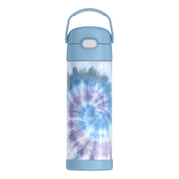 Thermos FUNtainer Bottle with Spout - 470mL - Tie Dye-Thermos vacuum insulation technology for max temperature retention