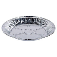 Luciano Aluminum Foil Deep Pie Plates, 9 x 1 inches, Silver, 72 Pieces-Dimensions: 9"D x 1"H in dimensions