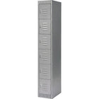 Kleton Ready to Assemble Steel Lockers, 6-Tiers, Bank of: 1 (FL370)-No. of Tiers: 6