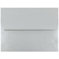 JAM Paper A2 Invitation Envelopes, 4.38 x 5.75, Stardream Metallic Silver, 250 Pack (GCST609H)-Silver stardream metallic envelope
