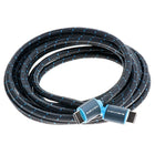BlueDiamond Premium HDMI 4k UltraHD Cable, 15ft, (80158)-Durable extruded metal connectors and enhanced strain relief for prolonged cable life