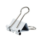 JAM Paper Binder Clips, Small, 19mm, White Binderclips, 5 packs of 25 (334BCWhg)-4
