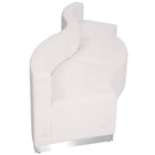 Flash Furniture HERCULES Alon Melrose LeatherSoft Reception Configuration - 3 Pieces, White-Add on pieces as your business grows
