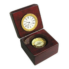 Elegance 3.5" Navigator Clock & Compass-Navigator Clock and Compass 3.5"