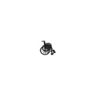 Reliance Medical 3047 Reliquip Light Folding Powder Coated Tubular Steel Wheelchair with Polyurethane Front Wheels-Size: 90cmH x 46cmW x 42cmD