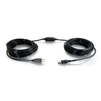 C2G 25ft USB A/B Active Cable (Center Booster Format)-USB A/B Active Cable