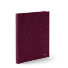 Poppin Elements Letter Size Padfolio with Writing Pad - Wine-50 perforated sheets