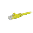 StarTech Cat6 Ethernet Patch Cable with Snagless RJ45 Connectors, 14 ft, Yellow (N6PATCH14YL)-Yellow PVC jacket for colour coding your connections