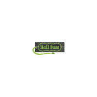 Teacher Created Resources Chalkboard Brights Magnetic Hall Pass, 6/Pack (TCR77276)-Hall passes for students