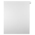 Mark Maker Legal Tabs - Letter Size - White - 1/25th cut - 25 tabs per package - 5 packages Pack - Number 51-White Single Tabs