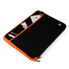 Vangoddy 17" Neoprene Laptop Sleeve - Orange-Protects your Laptop from bumps, shock and scratches. It incorporates a lightweight design for easy mobility and a heavy duty zipper closure. Water Resistant. Lets you tote your Laptop anywhere, conveniently and safely, in any briefcase or backpack!