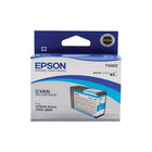 Epson T580 UltraChrome K3 Ink Cartridge - Cyan-Produce archival prints with amazing colour fidelity, gloss level, and scratch resistance