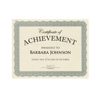 Geographics Braided Silver Heavyweight Certificates - 8.5" x 11" - Sugar Cane Paper - 15 Pack-Attractive printable Heavyweight Award Certificates are the most sincere and affordable way to congratulate, award, or mark a milestone