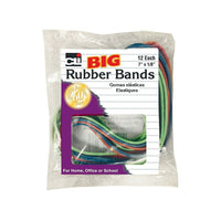 Charles Leonard Big Rubber Bands, 7" x 1/8", 144 Pack (CHL56317)-Made from 100% pure rubber