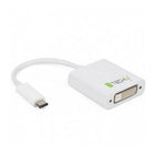 Techly USB 3.1 to DVI F Converter Cable, (IADAP USB31-DVI)-USB connector for easy connection reversible C IN / OUT