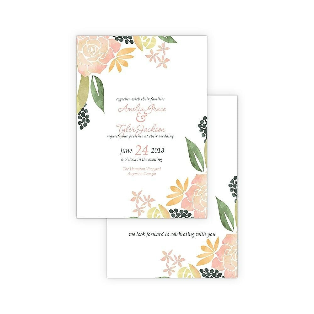 Staples Print Custom Wedding Invitations Staples ca Staples print custom wedding invitations staples ca