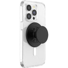Popsockets PopGrip for MagSafe - Black-PopGrip compatible with MagSafe is compatible with PopSocket cases and mounts for MagSafe and non-PopSocket cases for MagSafe