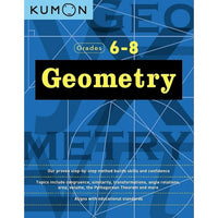 Kumon Publishing Kid's Educational Workbooks - Geometry - Grade 7 - 8-Children's Educational