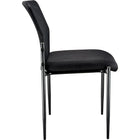 Staples Roaken Mesh Guest Chair without Arms - Black-Full assembly required