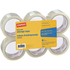 Staples Heavy Duty Storage Tape, 48 mm x 50 m, 2.6-mil, 6 Pack-6 pack of Staples Heavy Duty Storage Tape ensures you have plenty for all your packaging needs