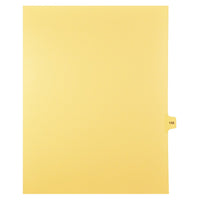 Mark Maker Legal Tabs - Letter Size - Buff - 1/15th cut - 25 tabs per package - 5 packages Pack - Number 145-Buff SingleTabs