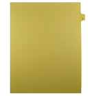 Mark Maker Legal Exhibit Index Tab Buff Single Tabs, 1/25th Cut, Letter Size, No Holes, Number 4, 25 Pack-Buff Single Tabs, 1/25th Cut
