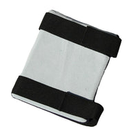 Impacto 803-10 Knee Pad Soft Vep Strap Suede-Made with layered padding, nylon and suede leather, cover black and grey