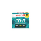 Maxell Recordable Write-Once CD-R's - 700 MB - 10 Pack-Music recording, storing digital photos and data archiving