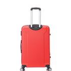 TOSCANO OTTIMO 21" Hardside Carry On Luggage - Vermred-ABS Hardshell