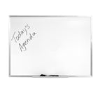 Quartet Dry Erase Board with Steel Frame - 36"W x 24"H-Sturdy aluminum frame with marker tray