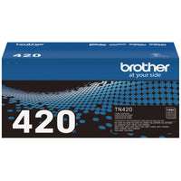 Brother TN420 Standard-Yield Black Toner Cartridge-Print Technology: Laser