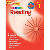 Carson Dellosa Spectrum Reading Workbook, Grade 1 (CD-704579)-Age group and grade: Ages 6 - 7 years and grade 1st
