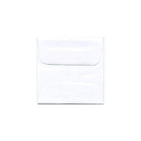 JAM Paper 2.38 x 2.38 Mini Square Envelopes, White, 100 Pack (03993004B)-White