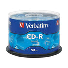Verbatim CD-R 52x 700MB/80min, 50 Pack-Compatible for maximum 52x speed recording