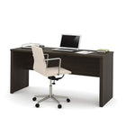 Bestar Embassy 66" Credenza, Dark Chocolate (60612-79)-Durable 1" commercial grade work surface with melamine finish that resist scratches, stains and wear