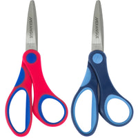 Merangue 5" Kids Comfort Grip Scissors - Assorted - 24 Pack-5" blunt tip scissors for safe and precise cutting