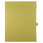 Mark Maker Legal Exhibit Index Tab Buff Single Tabs, 1/15th Cut, Letter Size, No Holes, Number 144, 25 Pack-Buff Single Tabs, 1/15th Cut