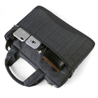 Vangoddy Wave 17.3" Laptop Messenger Bag - Black-Approximate Internal Dimensions: 17" x 11" x 2"