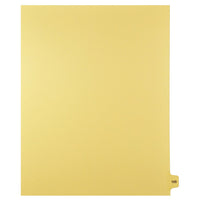 Mark Maker Legal Tabs - Letter Size - Buff - 1/15th cut - 25 tabs per package - 5 packages Pack - Number 105-Buff SingleTabs