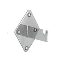 Eddie's Wall Mount for Grid Panel - Chrome - 20 Pack-Wall Mount for Grid Panel
