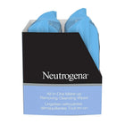 Neutrogena All in One Wipes - 50 Pack-Specially formulated to be gentle enough for the sensitive eye area and contact lens wearers