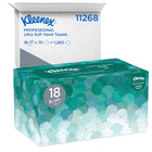 Kleenex Hand Towels - Pop-Up Box - Ultra Soft and Absorbent - White - 18 Pack-70 Sheets/Box