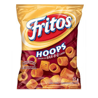 Fritos Hoops Bar-B-Q Flavour - 57g - 40 Pack-Bar-B-Q