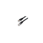 StarTech C6PATCH7BK 7' Cat 6 Molded Patch Cable, Black-Dual RJ-45 Male connectors ensure seamless connectivity