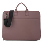 Bugatti Padfolio with Crossbody Strap - Vegan Leather - Pink (WRC2236BU-PINK)-Back quick access pocket