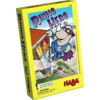 Rhino Hero-A heroic 3D card-stacking game for 2-5 players ages 5 and up